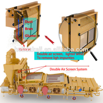 High-tech low energy consumption wheat seed cleaning machine