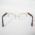 Women's Clear Cat Eye Semi Rimless Glasses Frames