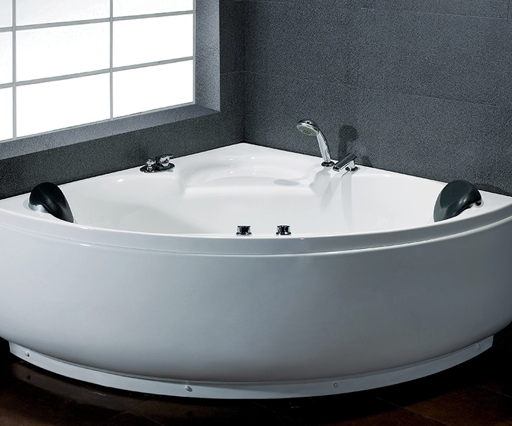 Acrylic Whirlpool Massage Bathtub