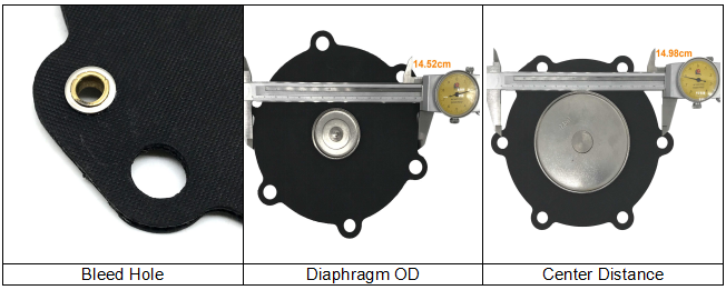 M50 Diaphragm For Turbo FP55 FM55 Pulse Jet Valve