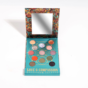 Paleta de sombra de amor e paixão