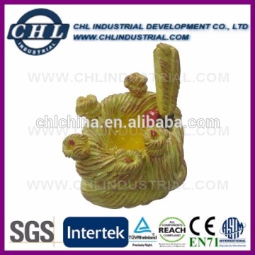 CE certified fruit fork and knife with polyresin handle