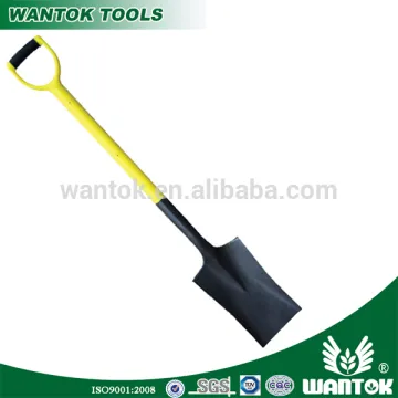 S585NY 1070MM Sauqre-point shovel with Y-shape plastic handle