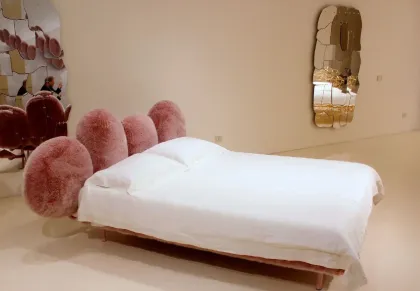 Cipria Bed Light Luxury Furniture King Size Bed