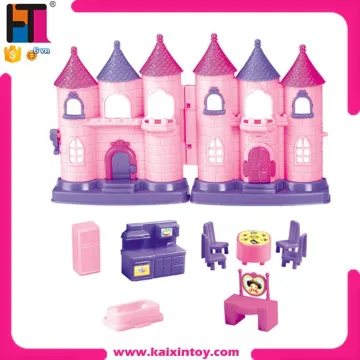mini plastic kids assembling toys home