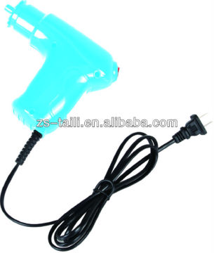 Electrical vacuum pump for compressed bag