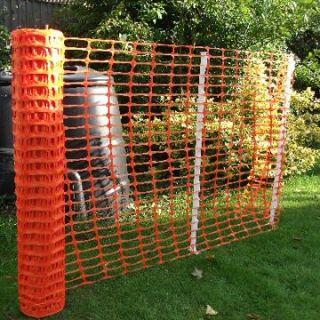 High Strength Orange Warning Plastic Fence