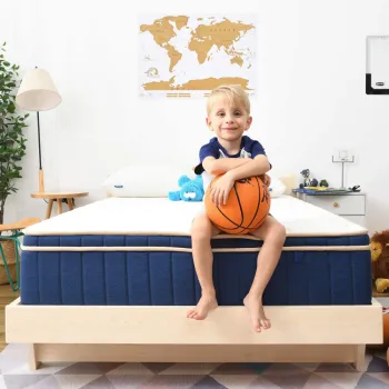 Wholesale bed euro pillow top pocket spring mattress