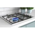 Candy UK Gas Hob 60cm Inoxプレート