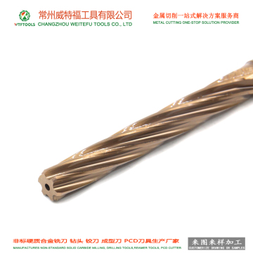 WTFTOOLS High precision customized tungsten carbide reamers for steel