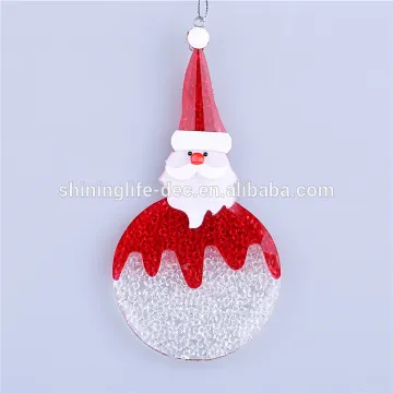 Santa and Christmas tree ornament new style festival decoration