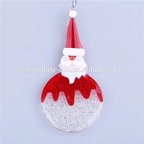 Santa and Christmas tree ornament new style festival decoration