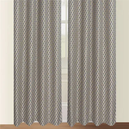 Curtain Jacquard Window Drapes Curtain