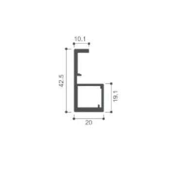 Tanzania Rose Gold Sliding Aluminum Window Profiles for Doors and Windows