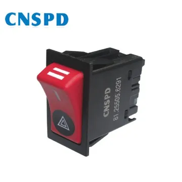 24V 81.25505.6291 Truck Hazard Light Rocker Switch