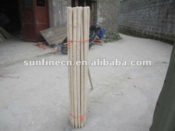 wood shovel handle with 3.2cm to 3.8cm diameter