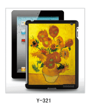 Arte dipinti Ipad 3d caso, pc caso, gomma rivestiti, più colori disponibili