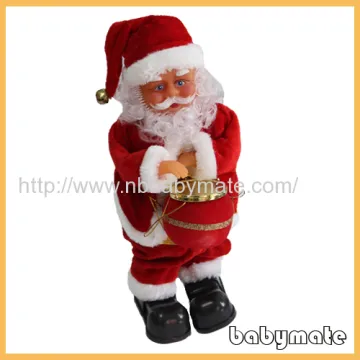 Playing Drum Santa Claus 