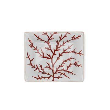 Wholesale 7.7 Inch White Square Ceramic Ashtray - AST-007