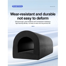 Θαλάσσια μηχανική EPDM Hollow D-Type Rubber Strips