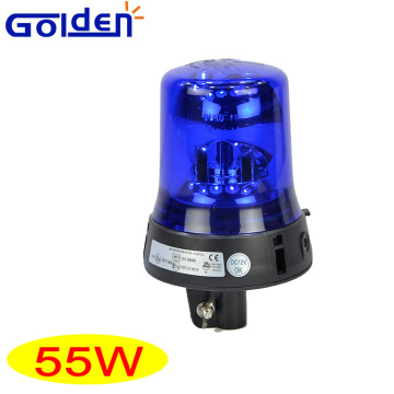 12v pole mount blue emergency safety rotating beacon light for ambulance