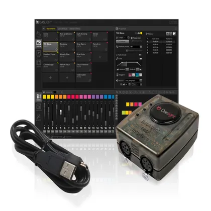 Intelligent DMA Das Light USB Lighting Console DVC4 - 1536 Channel LED Controller