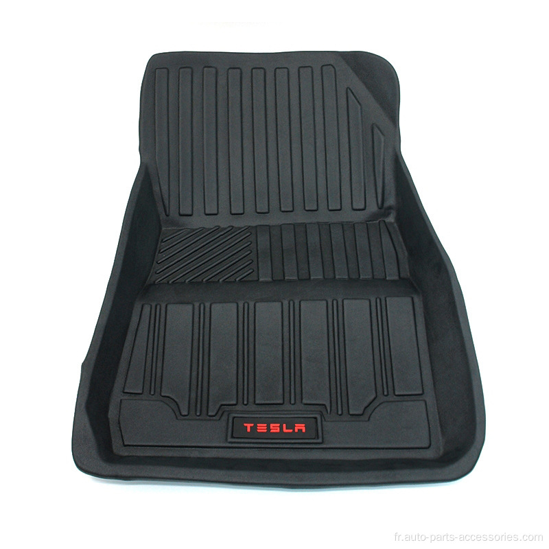 Tapis de sol de voiture Universal TPE pour le modèle Tesla