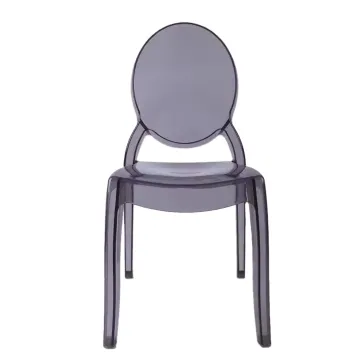 Clear Crystal Stackable Acrylic Ghost Chair for Weddings and Events