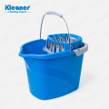 Balde de esfregão KT2412 com espremedor, balde de limpeza de piso doméstico para serviços pesados
