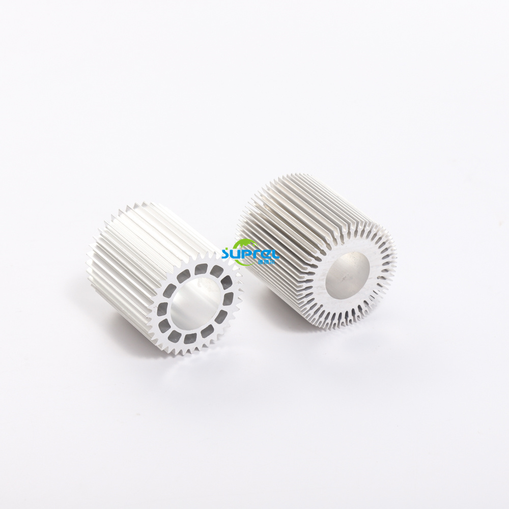 Round Led Aluminum Heatsinks