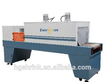 Teflon mesh belt convey type shrinking tunnel For Film Shrink