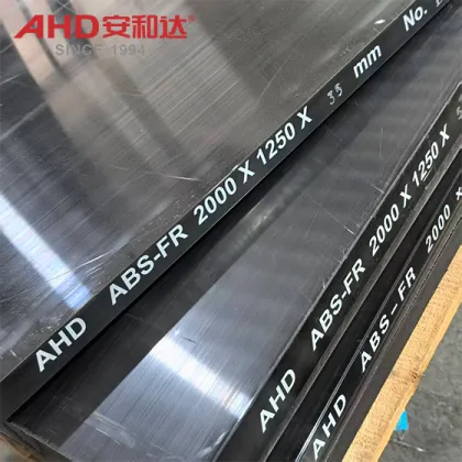 Flame Retardant ABS Sheet Black FR ABS 35mm