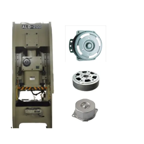 Single Press Station Semi-Closed Punching Stamping Power Press Machine for Metal Motor Housing