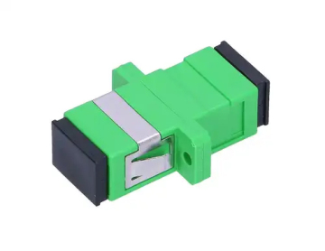 Factory Supply FTTH Single Mode Unflanged Adapters Optical Fiber Optic Connector Simplex SC UPC Adapter