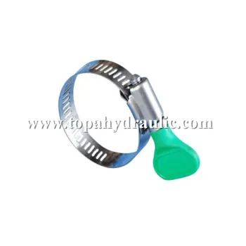 Narrow hose 8 hose worm gear hose clamp