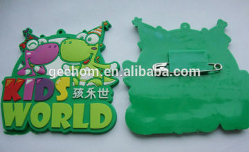 custom promotion gifts 3d cartoon lapel pin for decorative chests