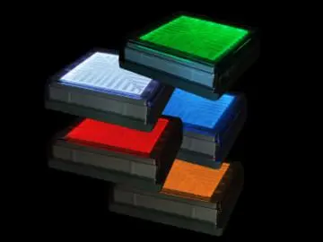 solar-powered ground light