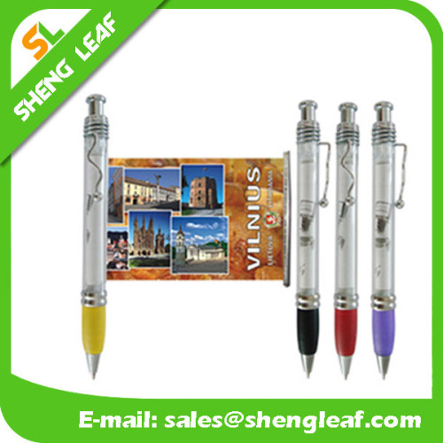 Advertising pen with sublimation printed banner flag pens                        
                                                Quality Choice