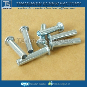 Round Head Steel Hollow Rivets