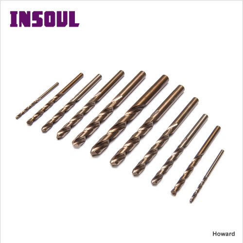 Brocas helicoidais HSS totalmente retificadas para metal