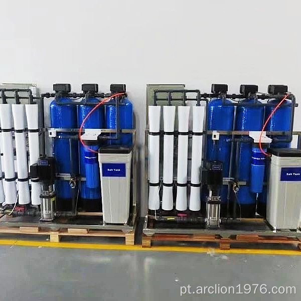Sistema de filtro de água RO para tratamento de água industrial