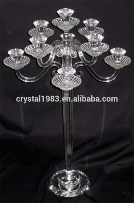 2016 Vintage Crystal Glass Candle Holders For Crystal Candle Holders Wholesale