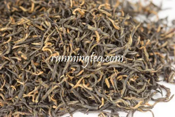 Mingqian Jin Jun Mei (Golden Eyebrow) Lapsang Souchong Black Tea Loose Leaves Black Tea, BTF-001