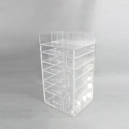 Clear Acrylic Beauty Organisers