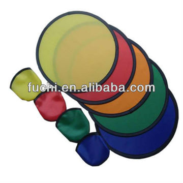 Colorful Nylon Foldable Frisbee