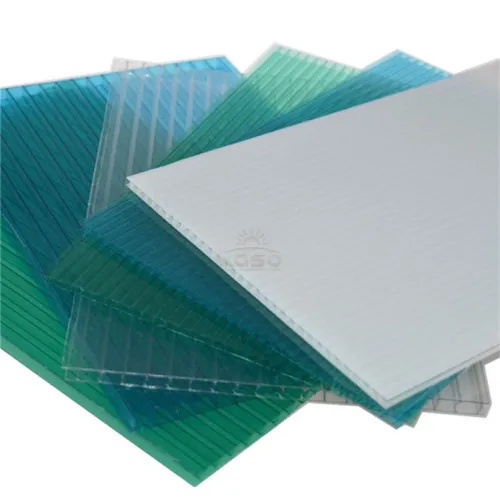 Flexible Transparent Plastic Multiwall Polycarbonate Sheet, High