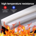 Strip d'étanchéité en silicone rouge et blanc imperméable