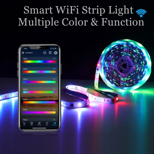 Flexible Smart WiFi Strip Light 12V