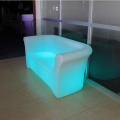 LED Bar Sofa en plastique de style rétro couleur RVB