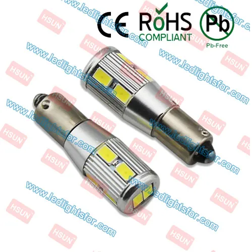 Auto led Bulb BA9S 10smd 5630 canbus lighting Reading Bulbs BA9s H6W